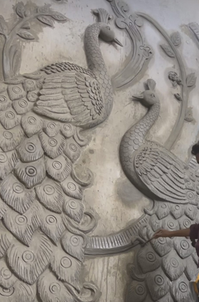 Building Cement Elevation Work in Chennai,Building Cement Artist Work in Chennai,Building Cement Design Work in Chennai,Temple and Pillar Border Work in Chennai