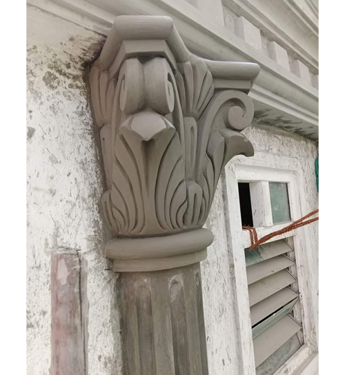 Building Cement Elevation Work in Chennai,Building Cement Artist Work in Chennai,Building Cement Design Work in Chennai,Temple and Pillar Border Work in Chennai