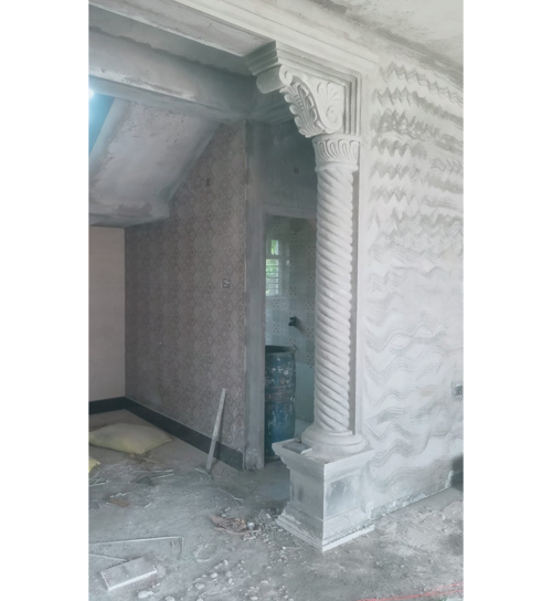 Building Cement Elevation Work in Chennai,Building Cement Artist Work in Chennai,Building Cement Design Work in Chennai,Temple and Pillar Border Work in Chennai