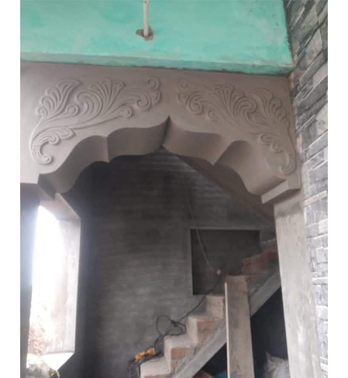 Building Cement Elevation Work in Chennai,Building Cement Artist Work in Chennai,Building Cement Design Work in Chennai,Temple and Pillar Border Work in Chennai