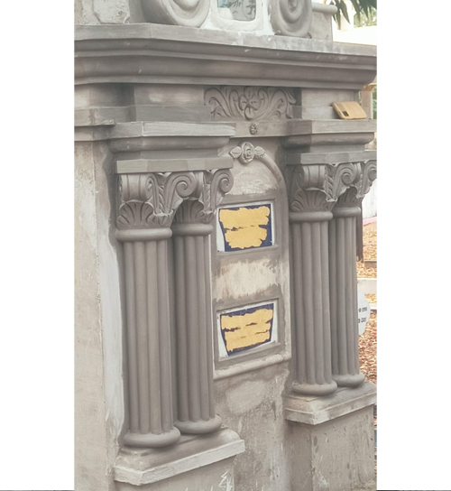 Building Cement Elevation Work in Chennai,Building Cement Artist Work in Chennai,Building Cement Design Work in Chennai,Temple and Pillar Border Work in Chennai