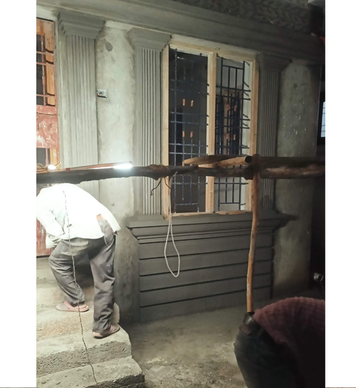 Building Cement Elevation Work in Chennai,Building Cement Artist Work in Chennai,Building Cement Design Work in Chennai,Temple and Pillar Border Work in Chennai