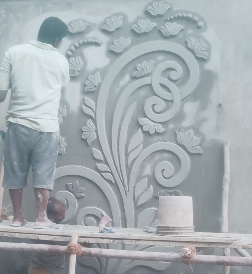 Building Cement Elevation Work in Chennai,Building Cement Artist Work in Chennai,Building Cement Design Work in Chennai,Temple and Pillar Border Work in Chennai