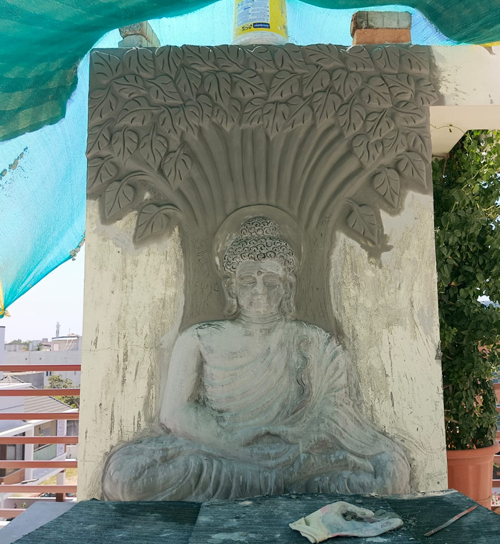 Building Cement Elevation Work in Chennai,Building Cement Artist Work in Chennai,Building Cement Design Work in Chennai,Temple and Pillar Border Work in Chennai